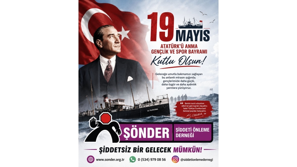 19 Mayıs Gençlik ve Spor Bayramı kutlu olsun 
