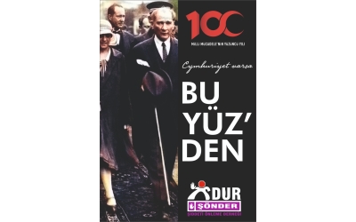 Cumhuriyetimizin 100. yılında, Ulusumuzun her bir ferdinin bayramını coşkuyla kutluyor,