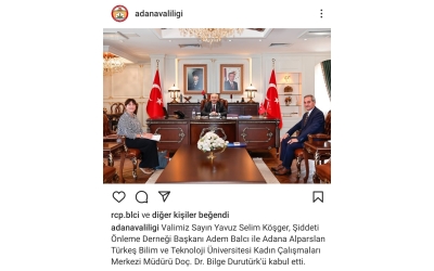 Adana Valimiz Sayın Yavuz Selim KÖŞGER ile toplantı sonrasında günün anlamını taşıyan fotoğraf karesinde yer aldık. Kendilerine teşekkür ederiz. 