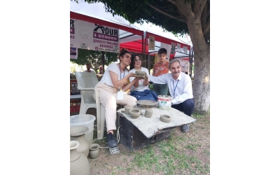 Adana'da Portakal Çiçeği Karnavalından çalışmalarımız dan bir günün anlamı olan bir kare,
