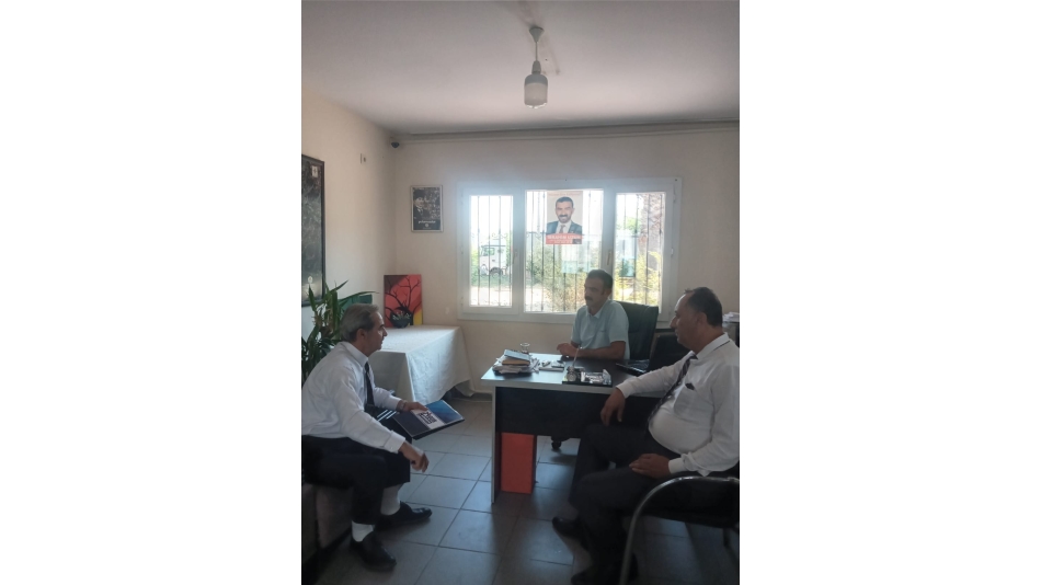 Çukurova İlçesi 100.Yıl Mahalle Muhtarı İbrahim UZUN ile Projemiz hakkında bilgilendirme yapıldı